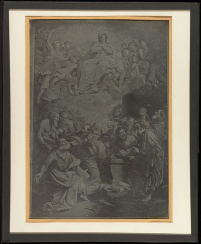 Daguerreotype of an Unidentified Painting by Jean Gabriel Eynard